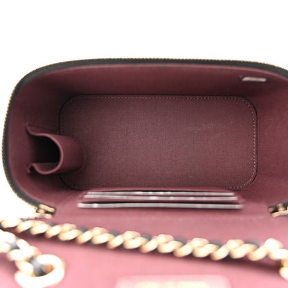 Chanel Caviar Quilted Small Vanity Case With Chain Black 5 of 11