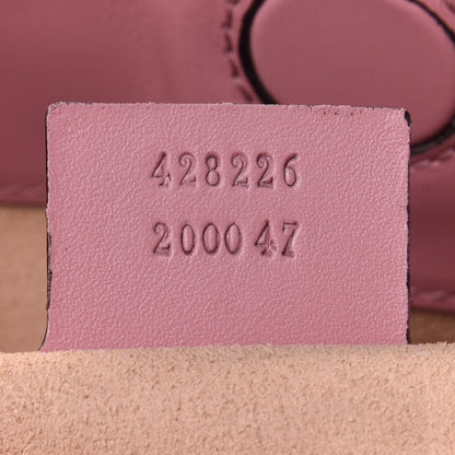 Gucci Guccissima Signature Linea A Foldover Tote Rose Baby Candy 7 of 11