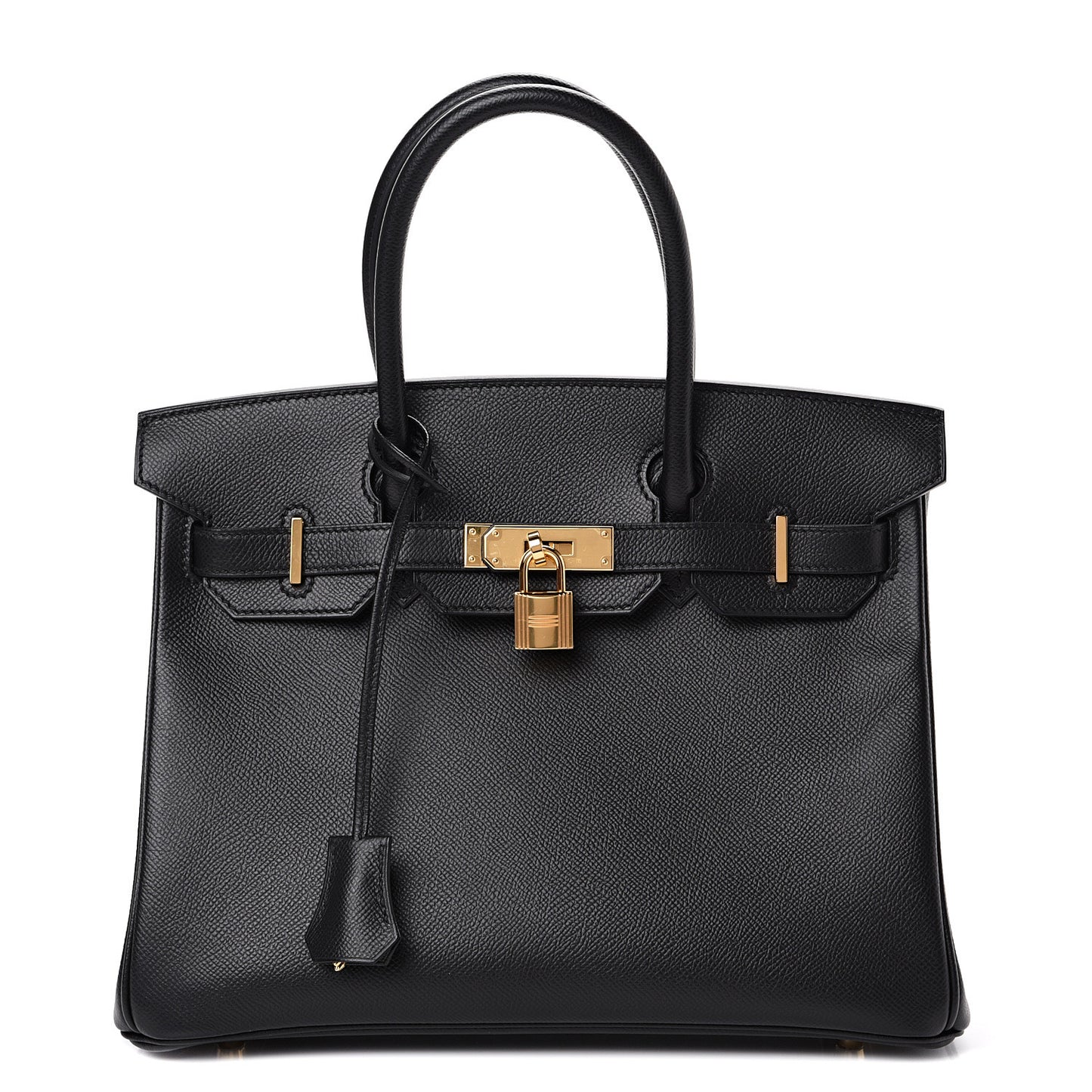 Epsom Birkin 30 Black