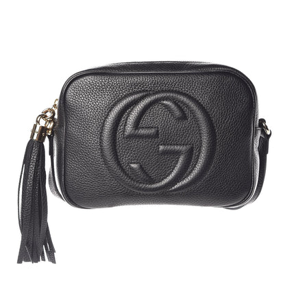 Gucci Pebbled Calfskin Small Soho Disco Bag Black 1 of 8
