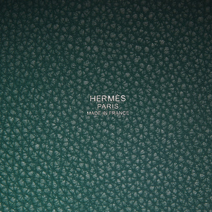 Hermes Taurillon Clemence Picotin Lock 18 PM Vert Vertigo 6 of 8