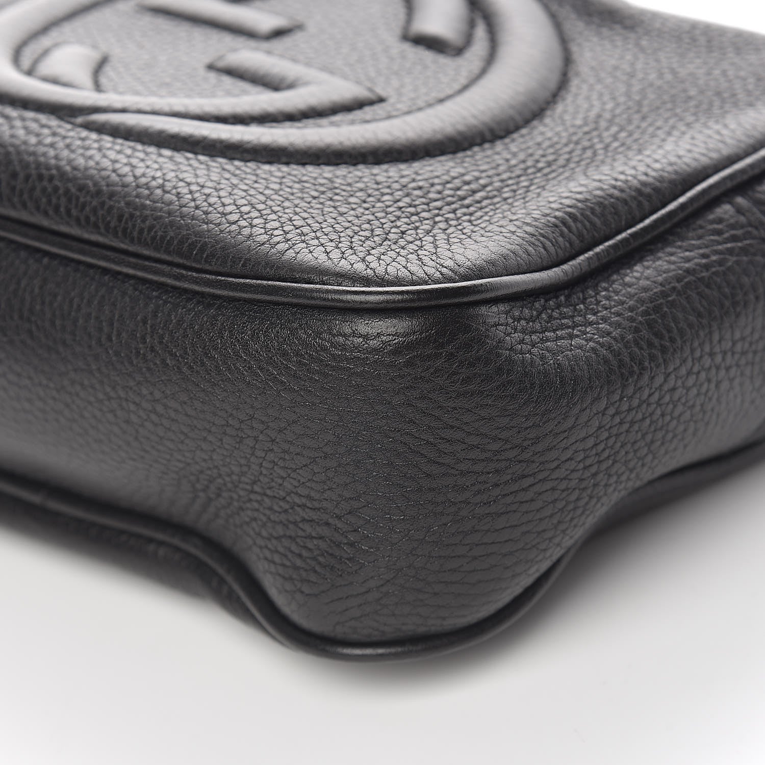 Gucci Pebbled Calfskin Small Soho Disco Bag Black 12 of 17