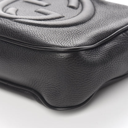 Gucci Pebbled Calfskin Small Soho Disco Bag Black 12 of 17