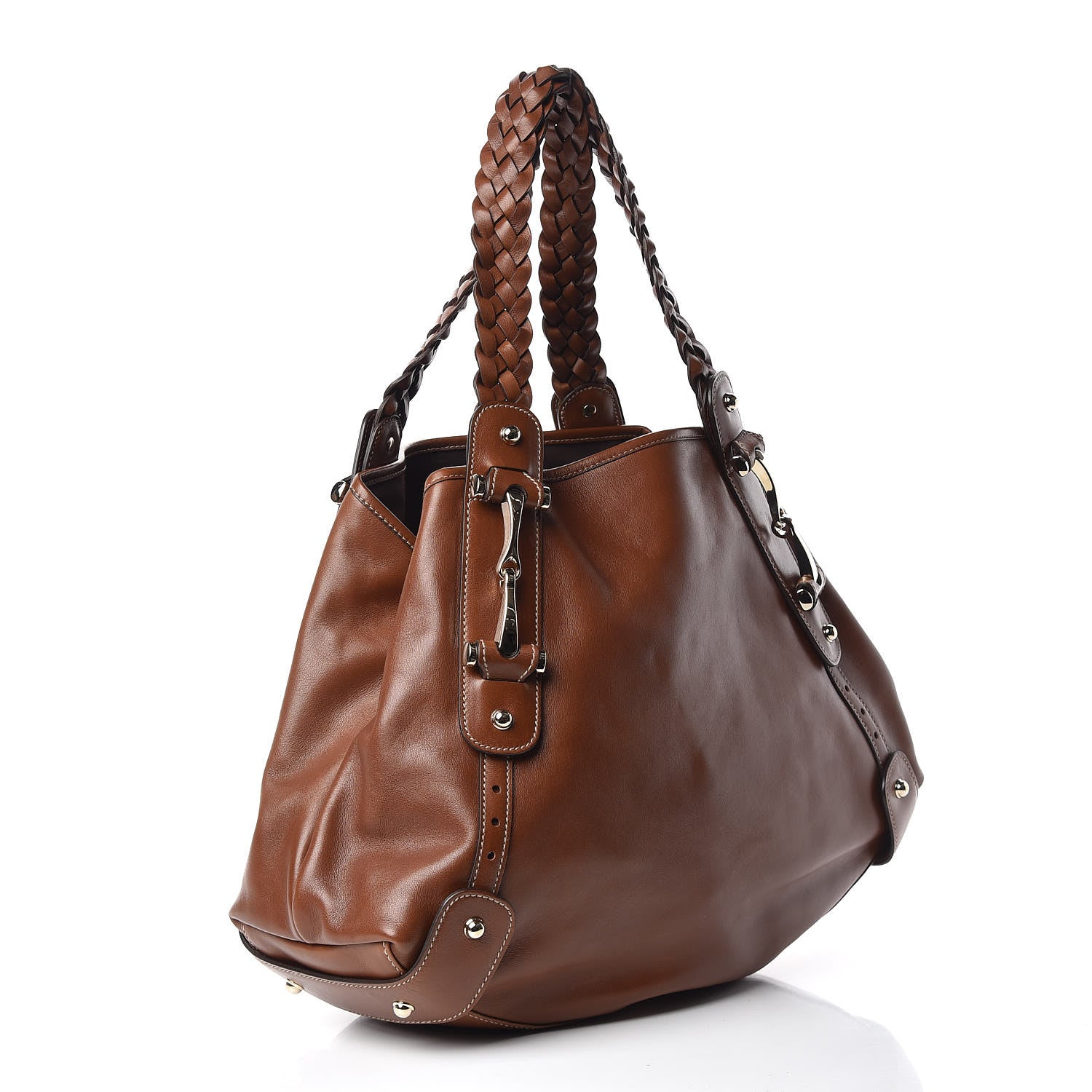 Gucci Calfskin Medium Pelham Shoulder Bag Brown 3 of 11