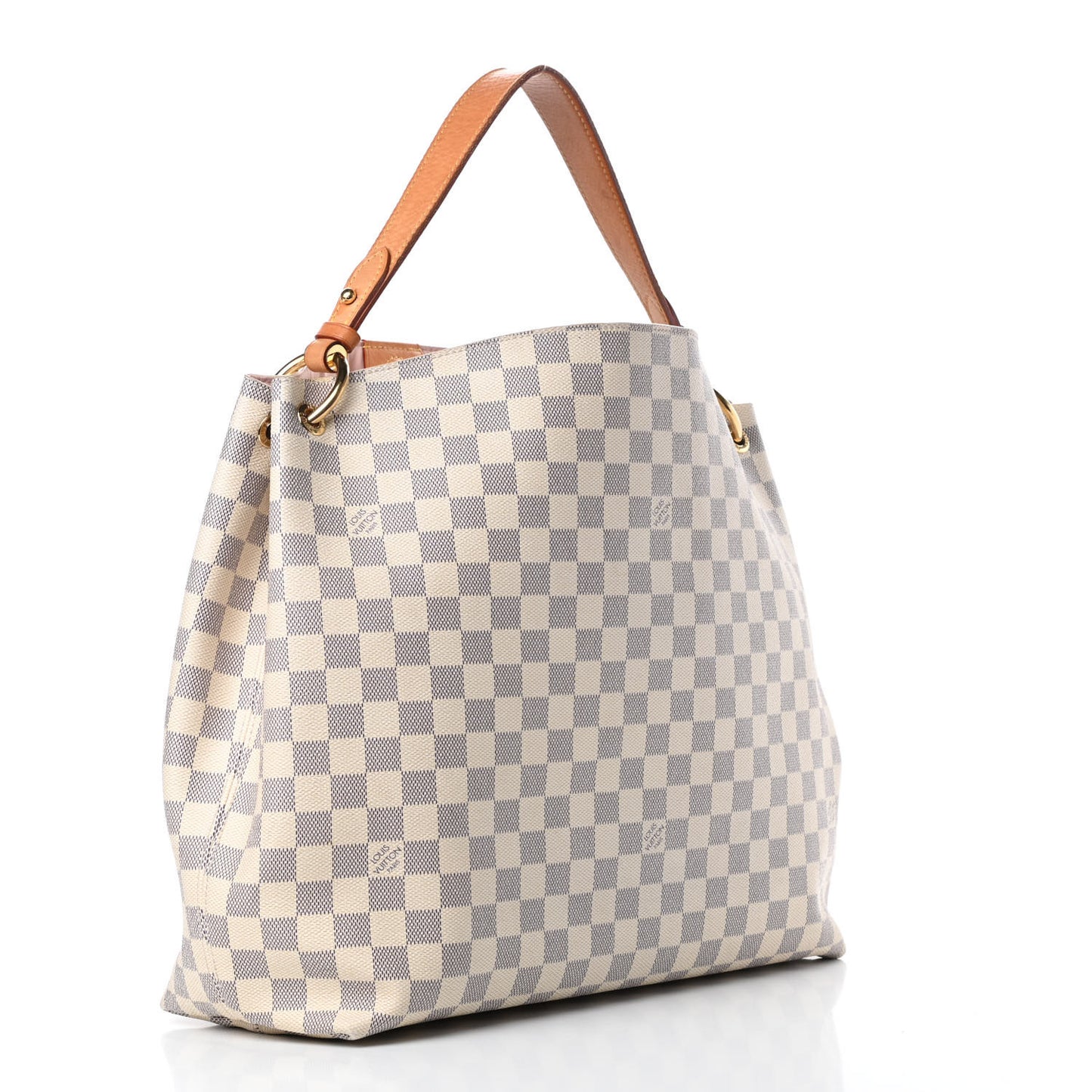Damier Azur Graceful MM Rose Ballerine