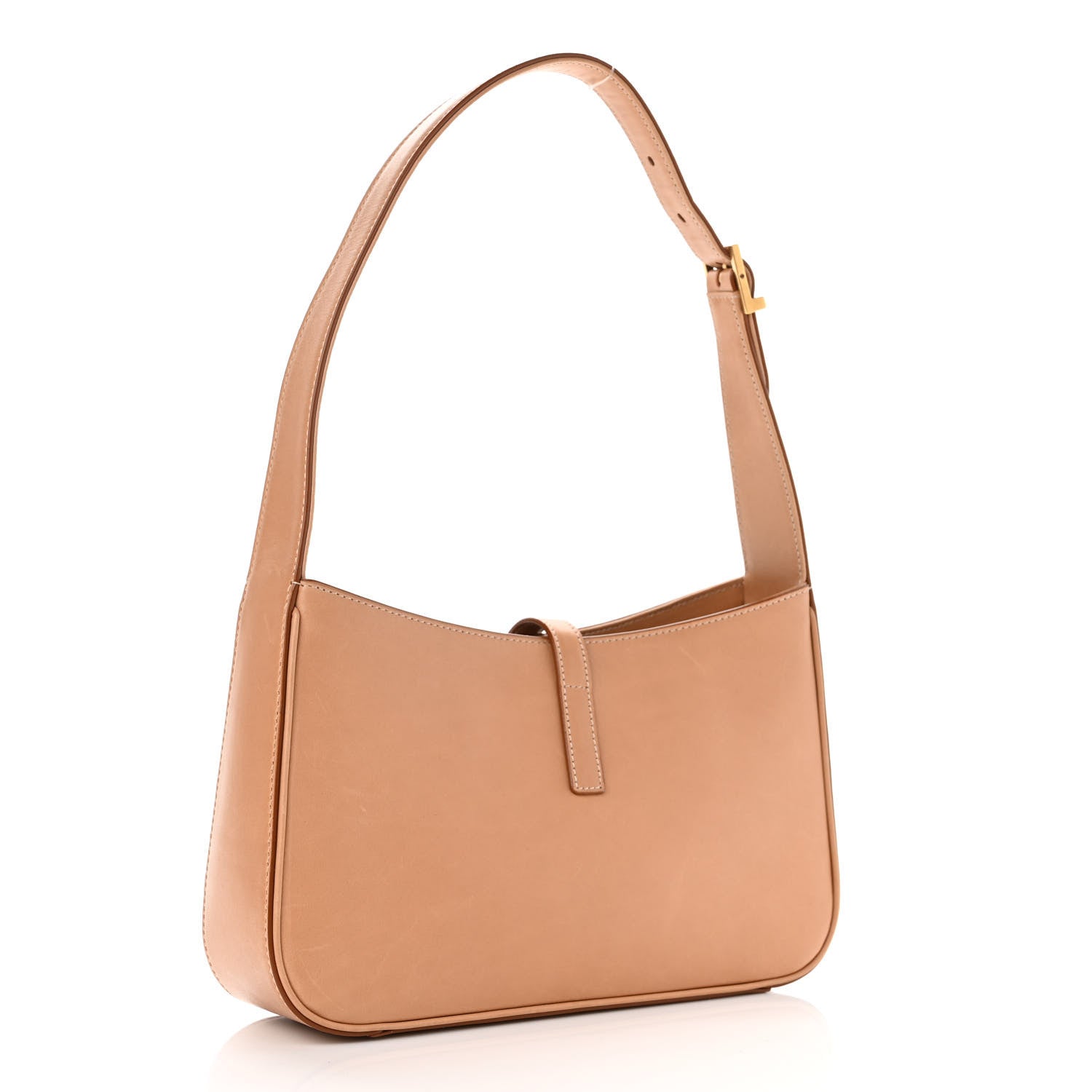 Saint Laurent Smooth Calfskin Le 5 A 7 Hobo Brown 3 of 14