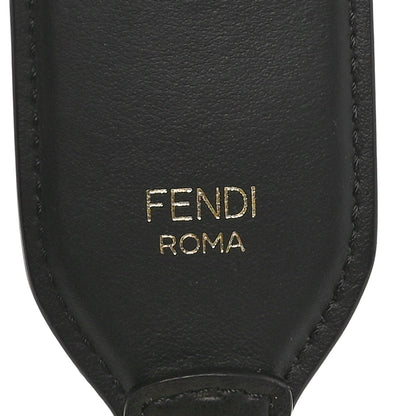 Fendi Vitello Grace FF 1974 Embossed Mini Strap You Black 3 of 4