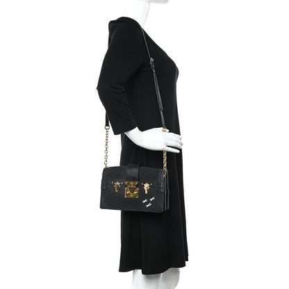 Louis Vuitton Epi Trunk Clutch Black 2 of 16