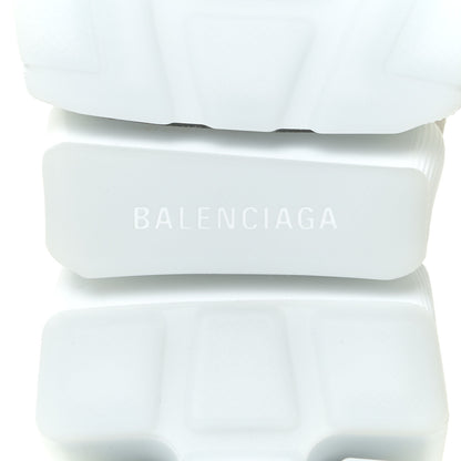 Balenciaga Ribbed Knit Womens Speed 2.0 Transparent Sole Sneakers 39 Baltic Grey White 11 of 12