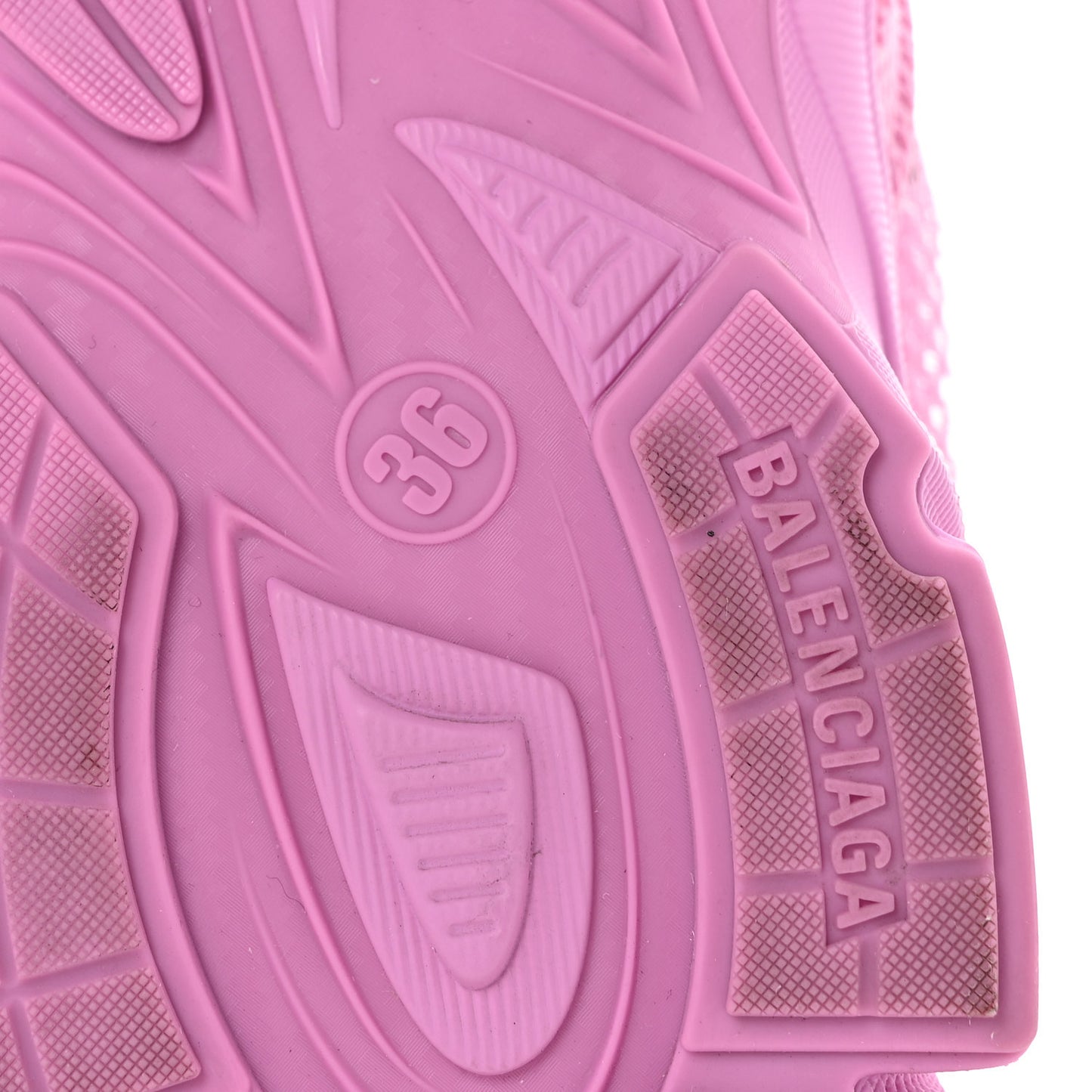 Fabric Mesh Monocolor Womens Phantom Sneakers 36 Pink