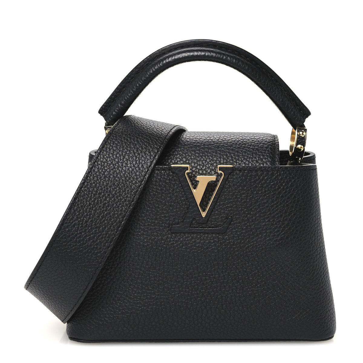 Taurillon Capucines Mini Black
