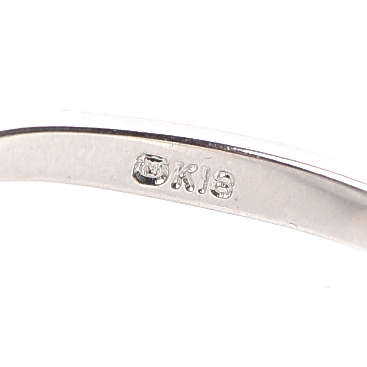 Mikimoto 18K White Gold Diamond Akoya Pearl 4.5-5.5mm Band Ring 50 5.25 4 of 4