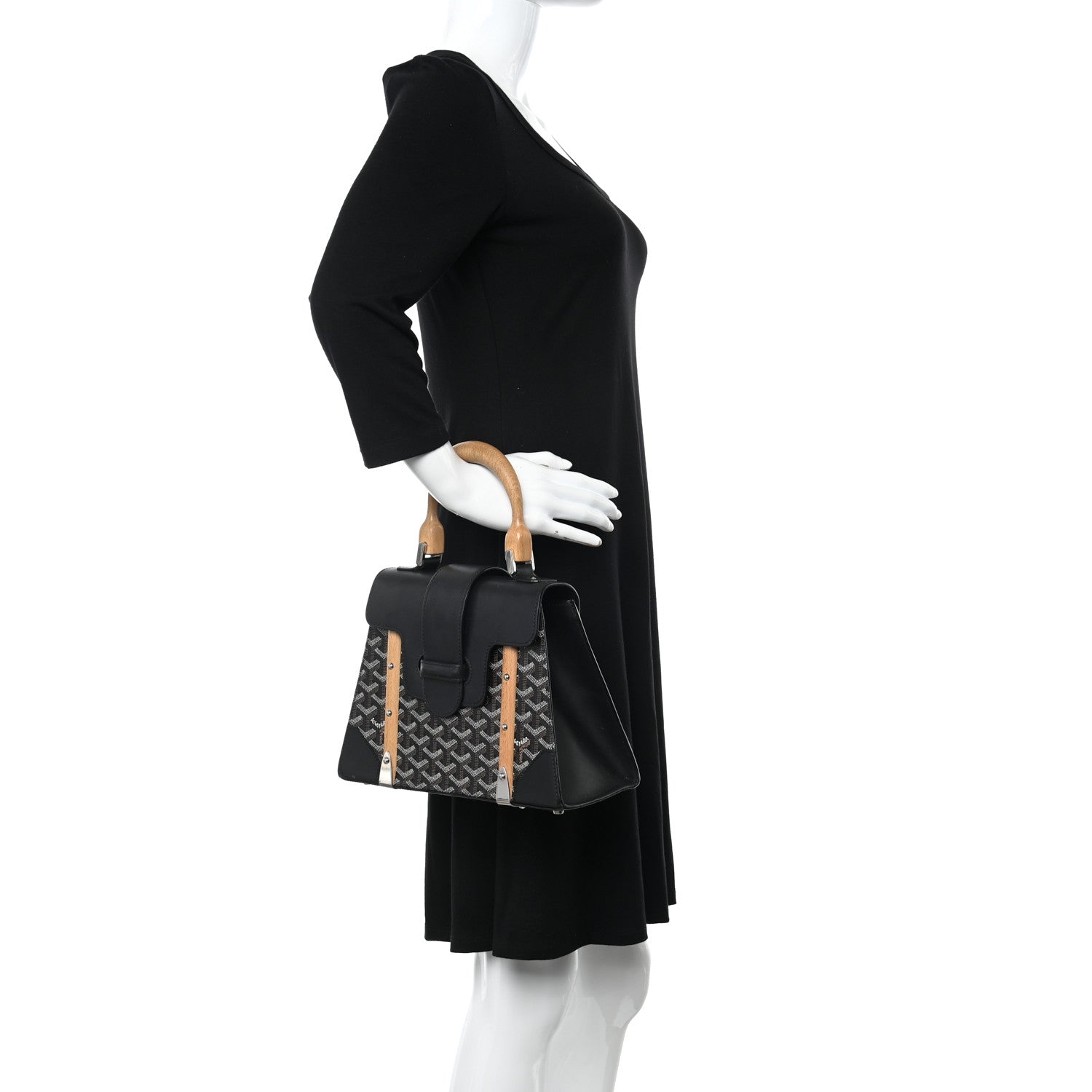 Goyard Goyardine Saigon PM Black 2 of 16