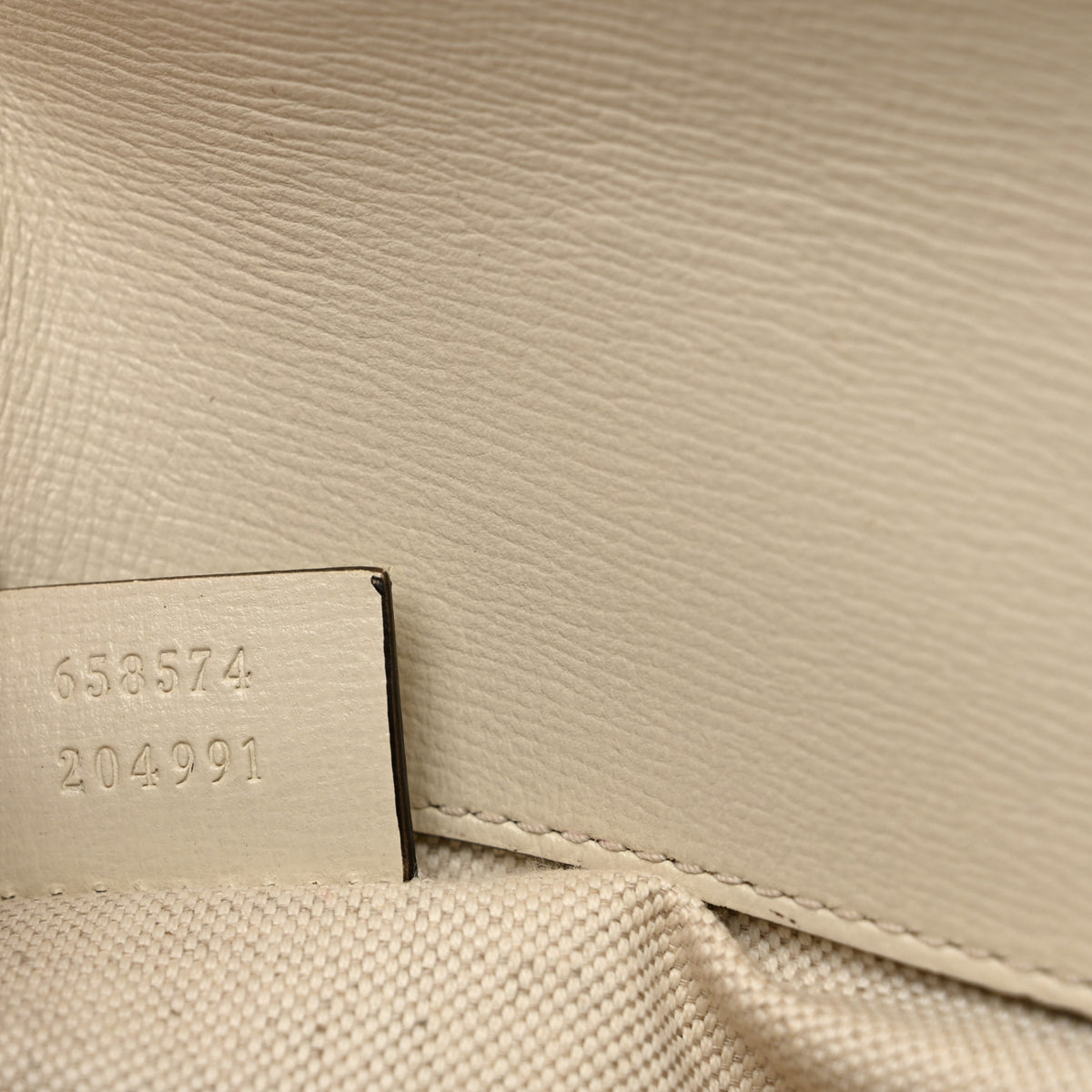 Gucci GG Supreme Monogram Web Mini Horsebit 1955 Shoulder Bag Beige Mystic White 7 of 13