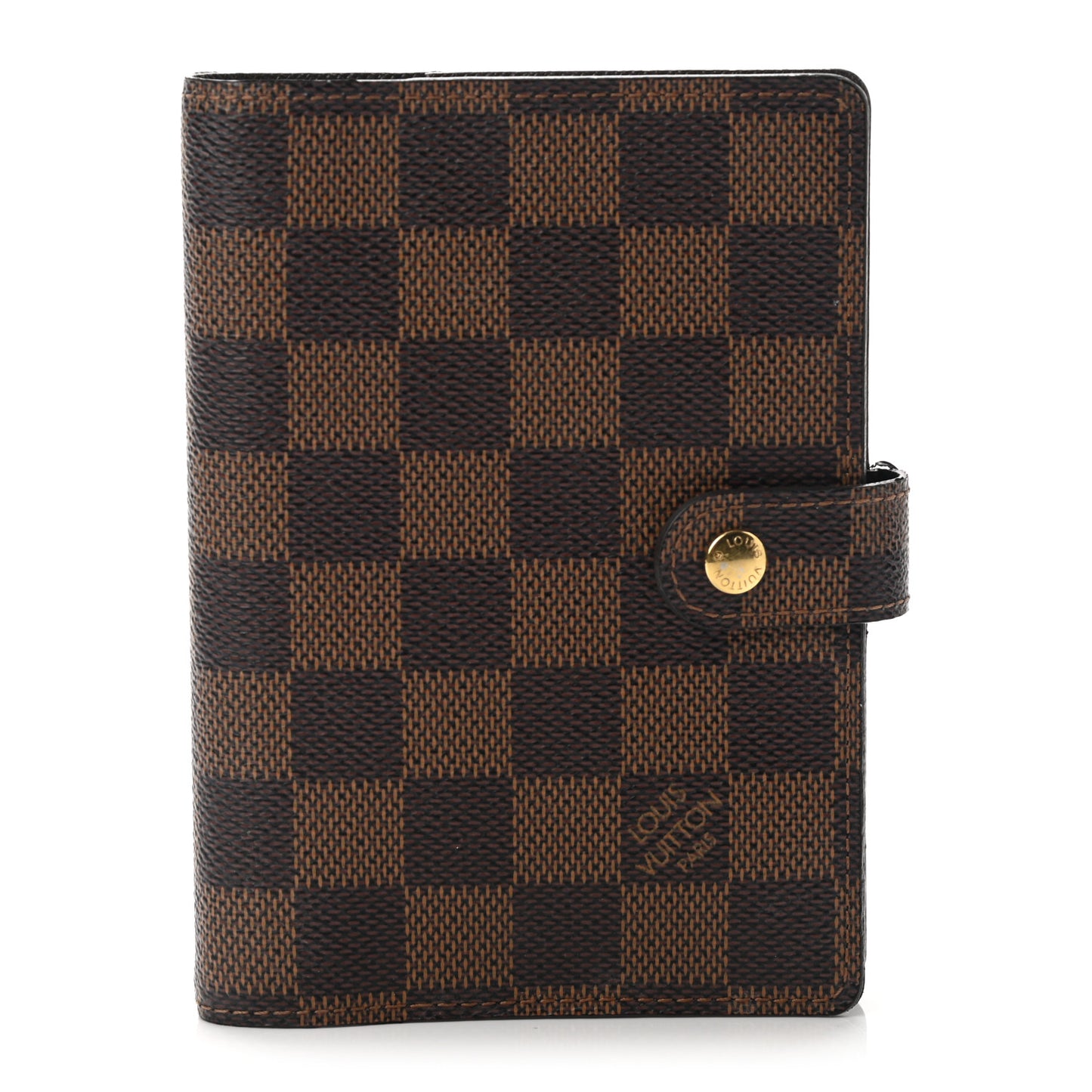 Damier Ebene Small Ring Agenda Cover