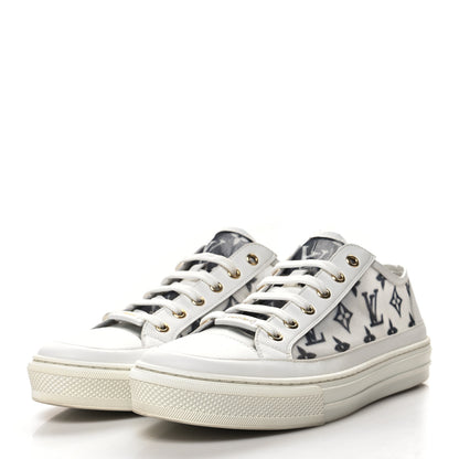 Louis Vuitton Technical Fabric Calfskin Monogram Stellar Sneakers 40 Black 3 of 8