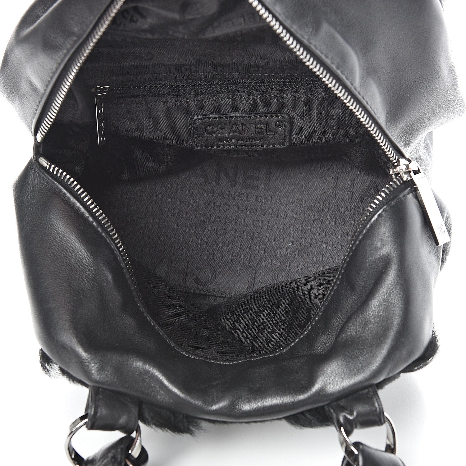 Chanel Pony Hair Shoulder Bag Black 4 of 13