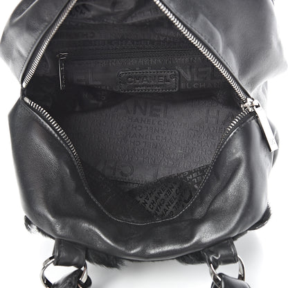 Chanel Pony Hair Shoulder Bag Black 4 of 13