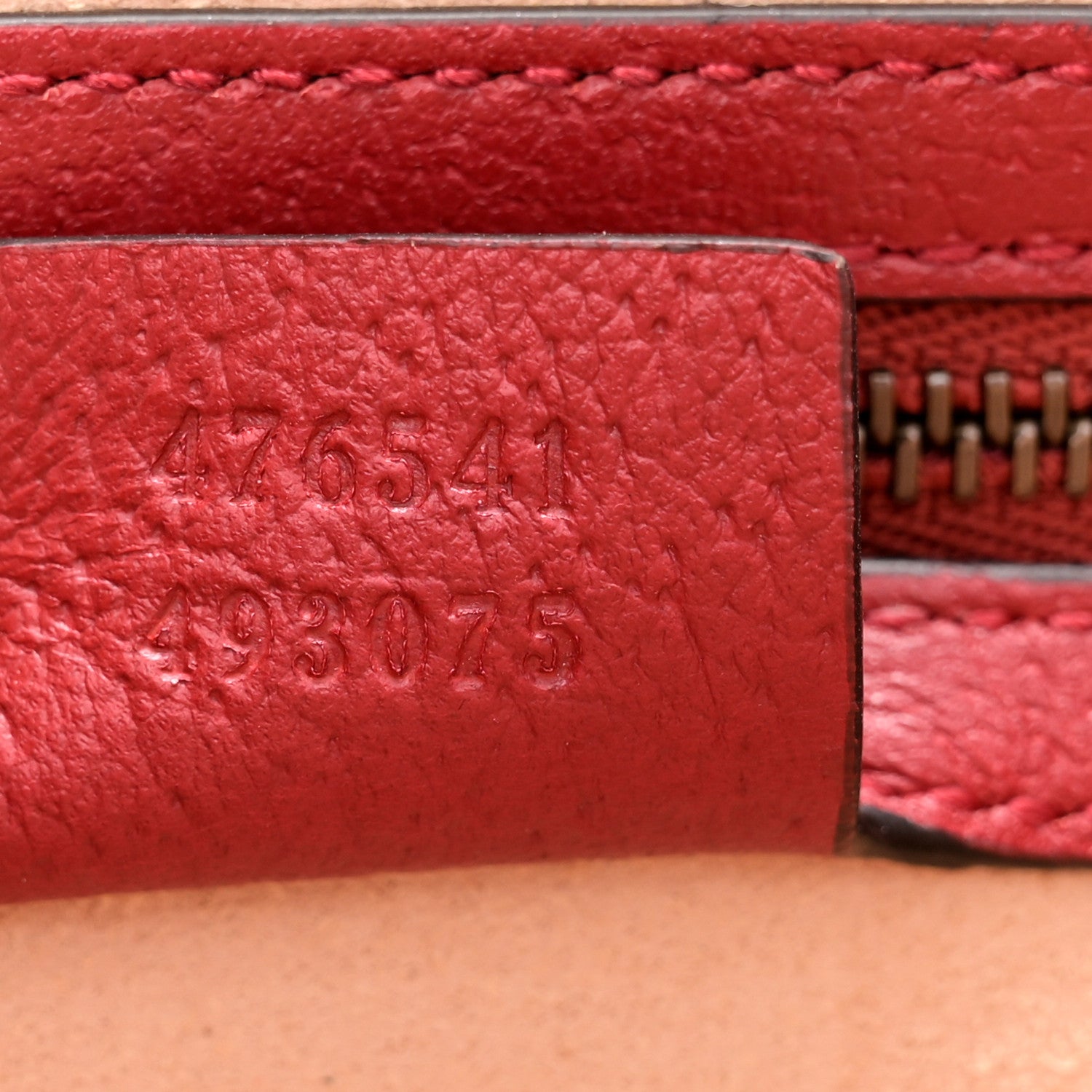 Gucci GG Supreme Monogram Small Queen Margaret Top Handle Bag Red 7 of 13