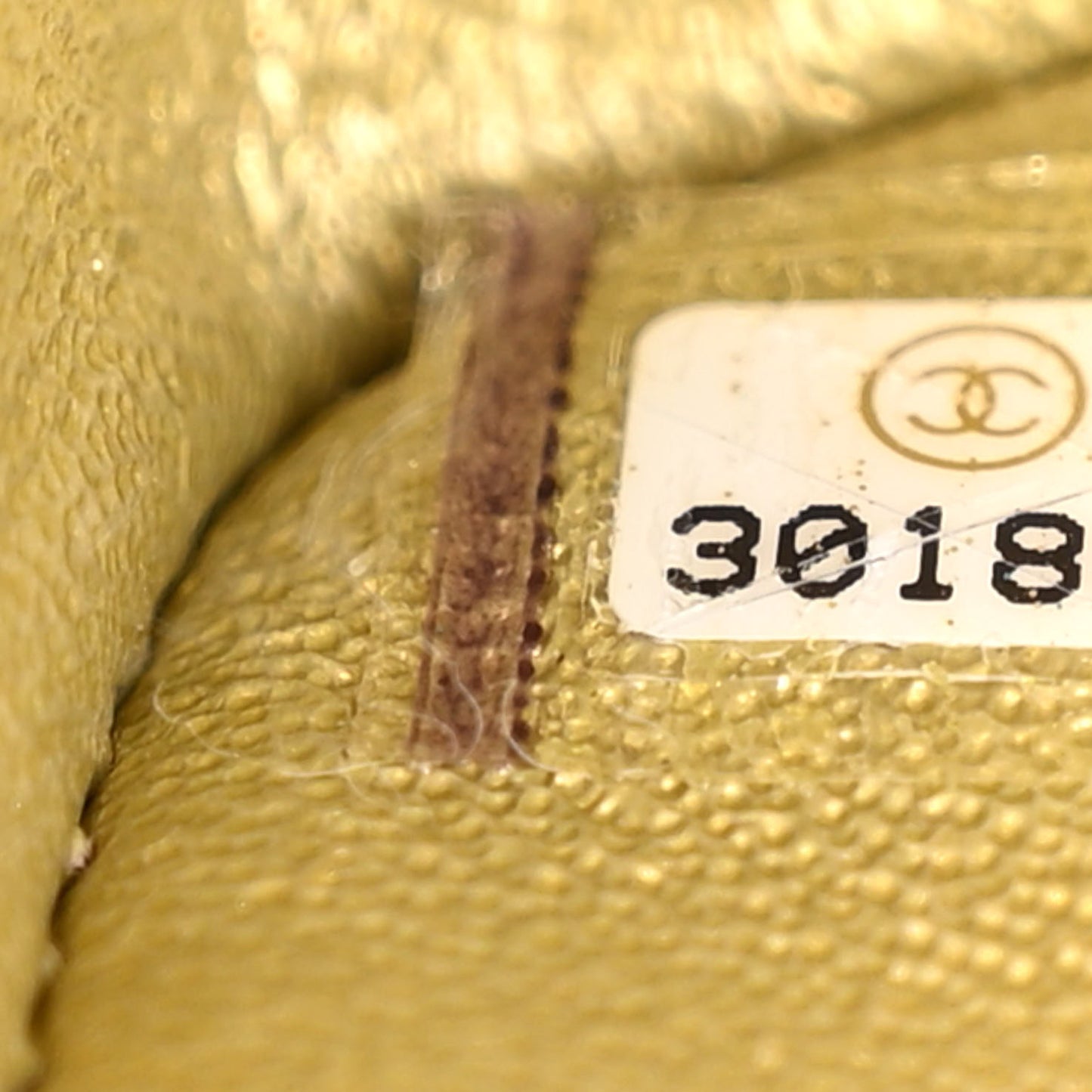 Metallic Goatskin Quilted Mini 2.55 Reissue Flap Multicolor