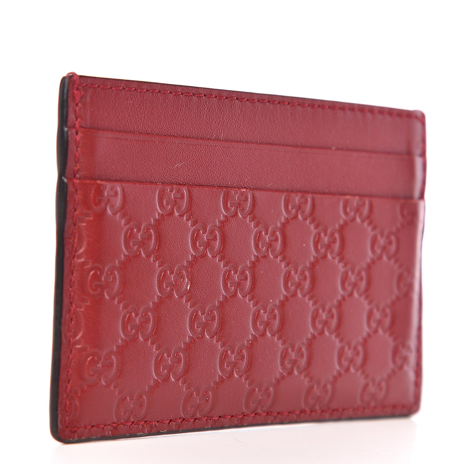 Gucci Microguccissima Card Holder Red 2 of 7