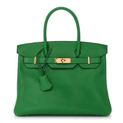 Hermes Epsom Birkin 30 Bambou 2 of 21