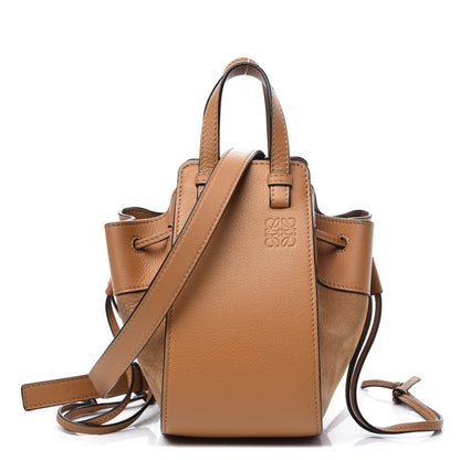 Loewe Calfskin Nubuck Mini Hammock Shoulder Bag Honey 1 of 12