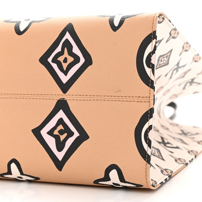 Louis Vuitton Monogram Giant Wild At Heart Onthego GM Arizona 9 of 14