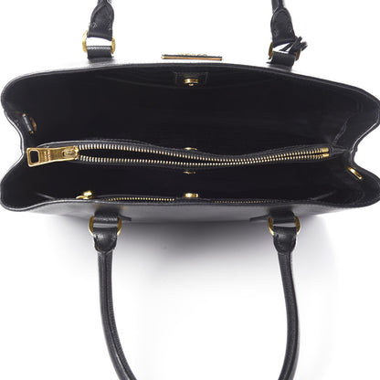 Prada Saffiano Lux Medium Tote Black 6 of 12