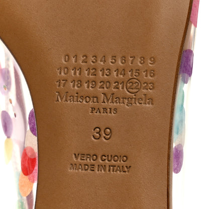 Maison Margiela PVC Confetti Printed Tabi New Ballerina Flats 39 Multicolor 7 of 9