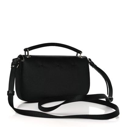 Fendi Silk Satin Phone Baguette Black 3 of 10