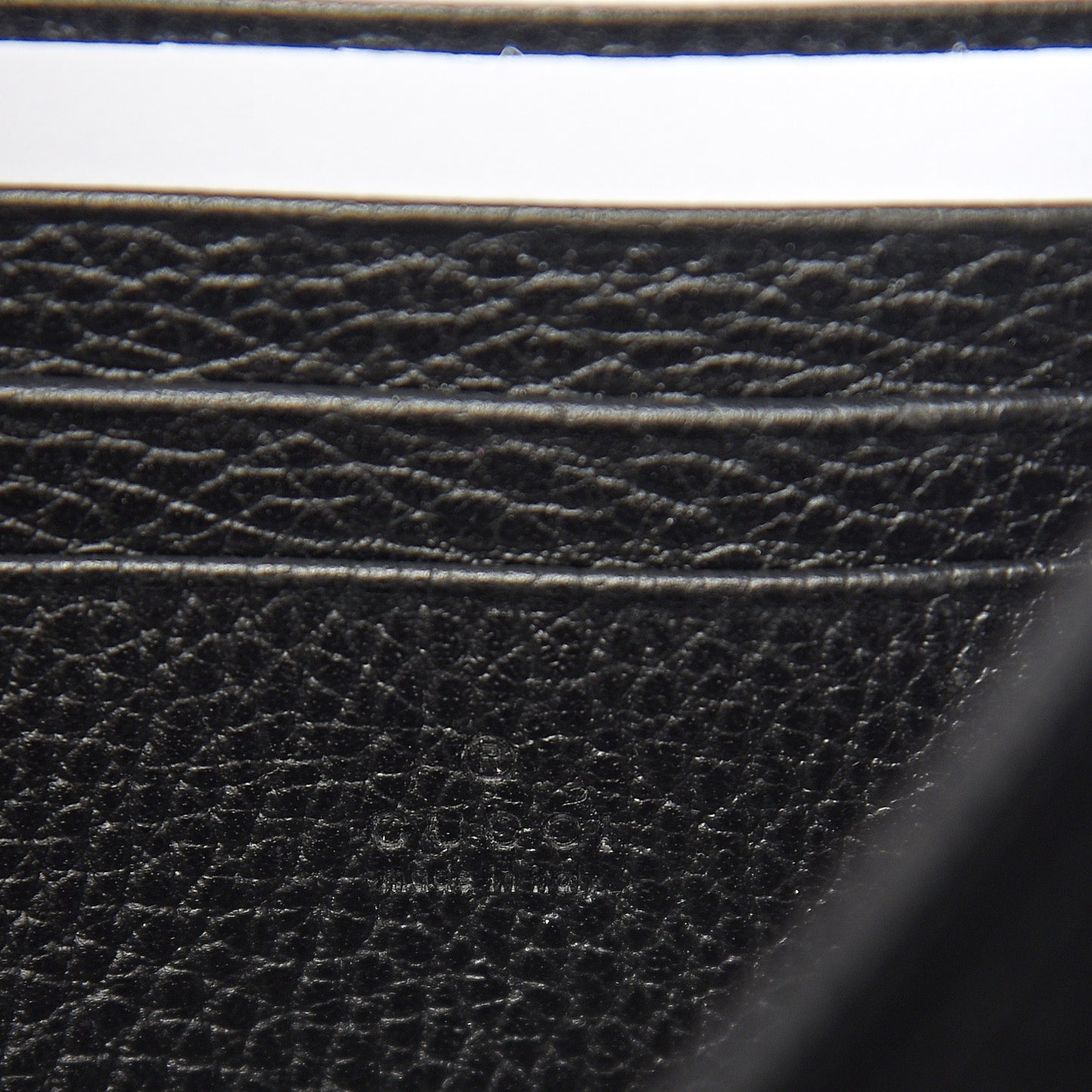 Calfskin Mini Dionysus Chain Wallet Black