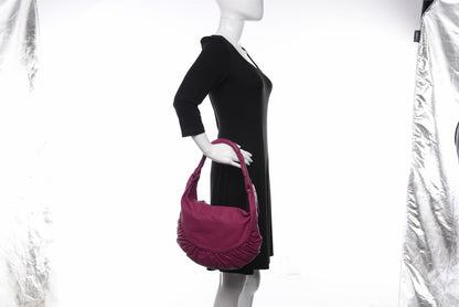 Christian Dior Calfskin Gypsy Hobo Purple 2 of 11