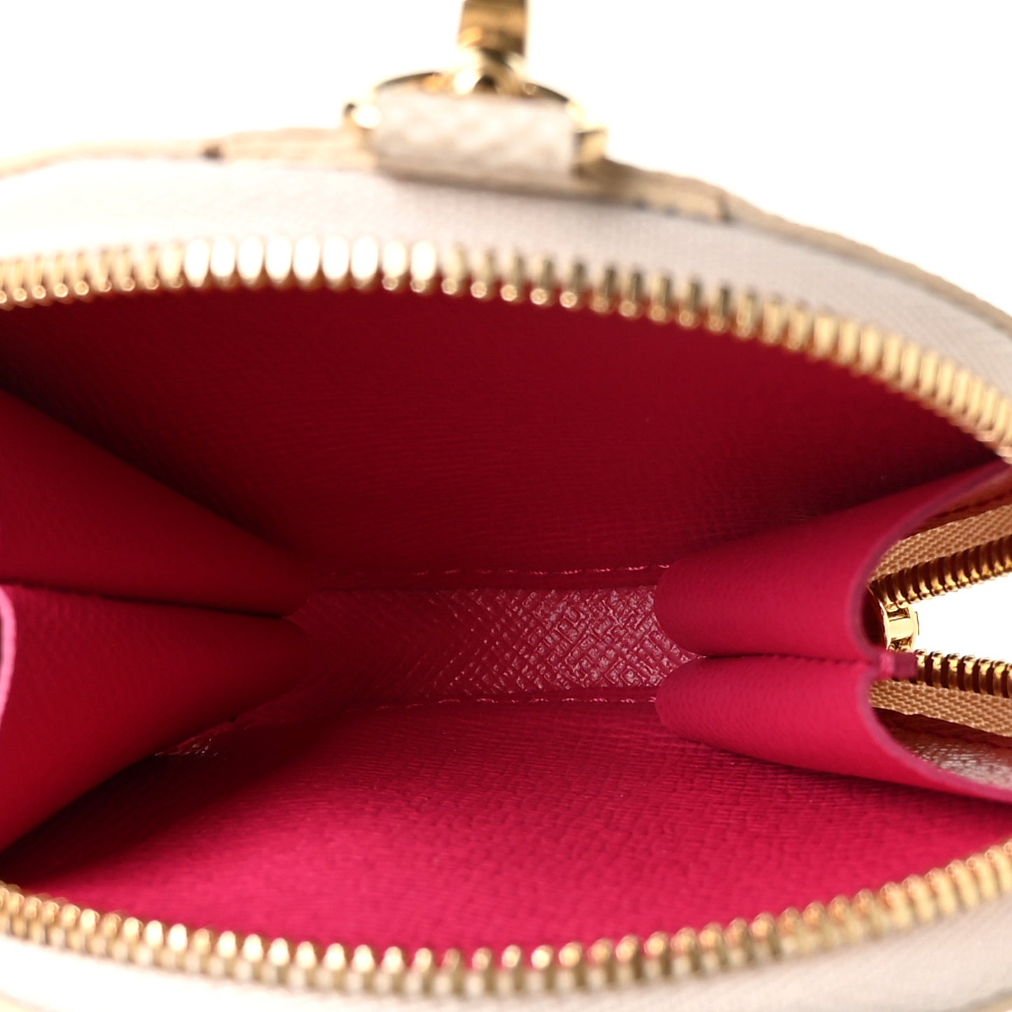 Damier Azur 2021 Christmas Animation Hollywood Bag Charm Fuchsia