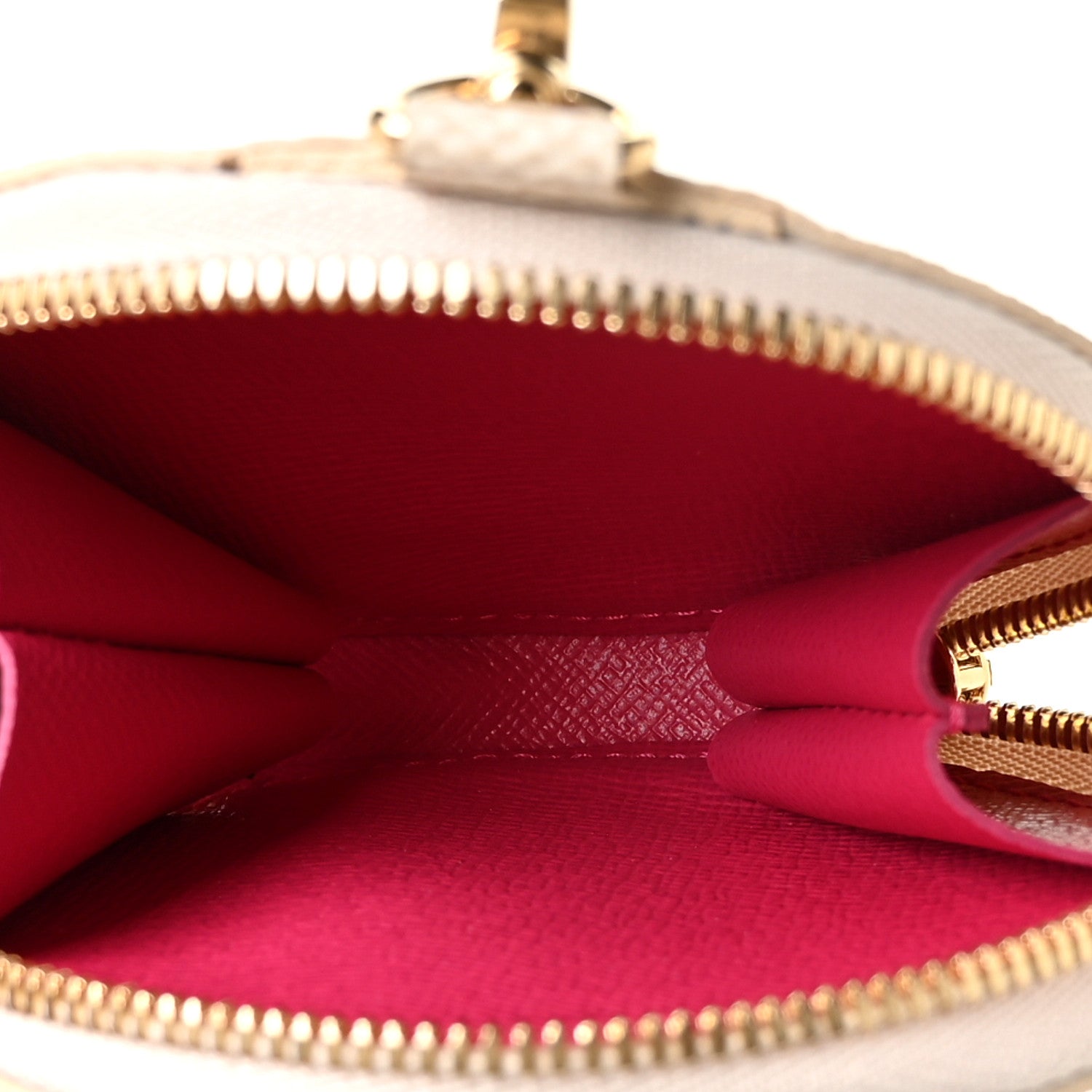 Louis Vuitton Damier Azur 2021 Christmas Animation Hollywood Bag Charm Fuchsia 6 of 8