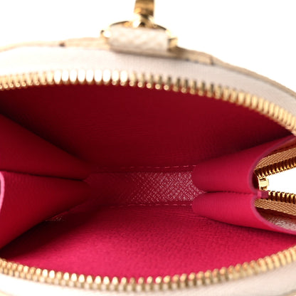 Louis Vuitton Damier Azur 2021 Christmas Animation Hollywood Bag Charm Fuchsia 6 of 8