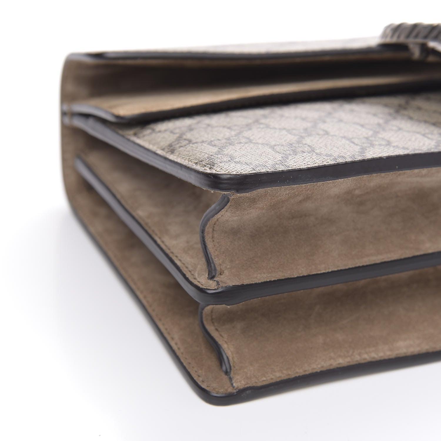 Gucci GG Supreme Monogram Small Dionysus Shoulder Bag Taupe 9 of 12