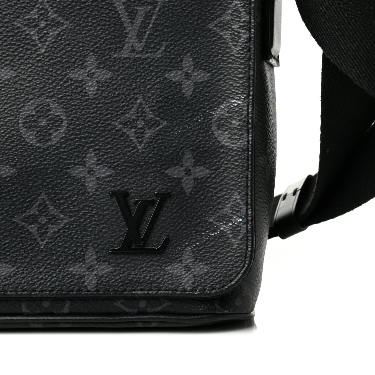 Louis Vuitton Monogram Eclipse District PM Black 5 of 6