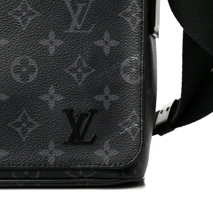 Louis Vuitton Monogram Eclipse District PM Black 5 of 6