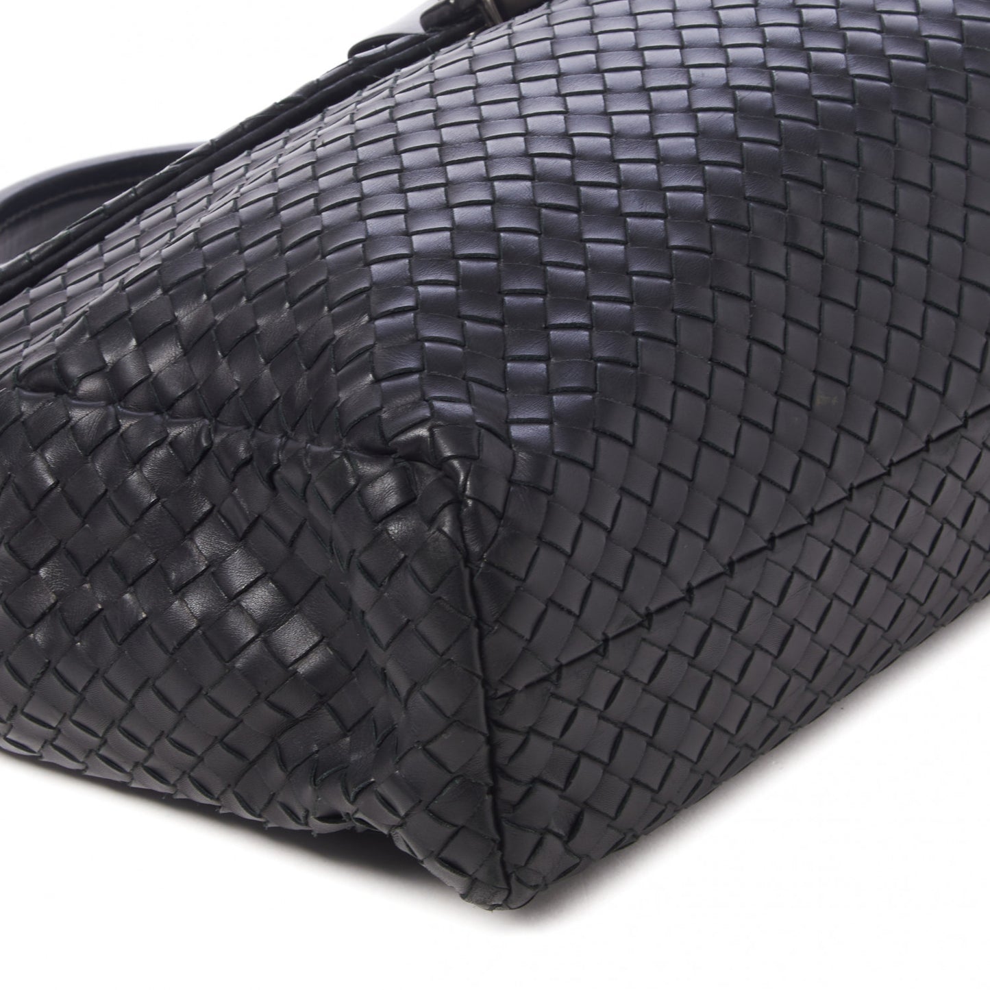 Nappa Intrecciato VN Briefcase Black