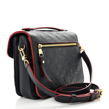 Louis Vuitton Empreinte Pochette Metis Marine Rouge 3 of 11