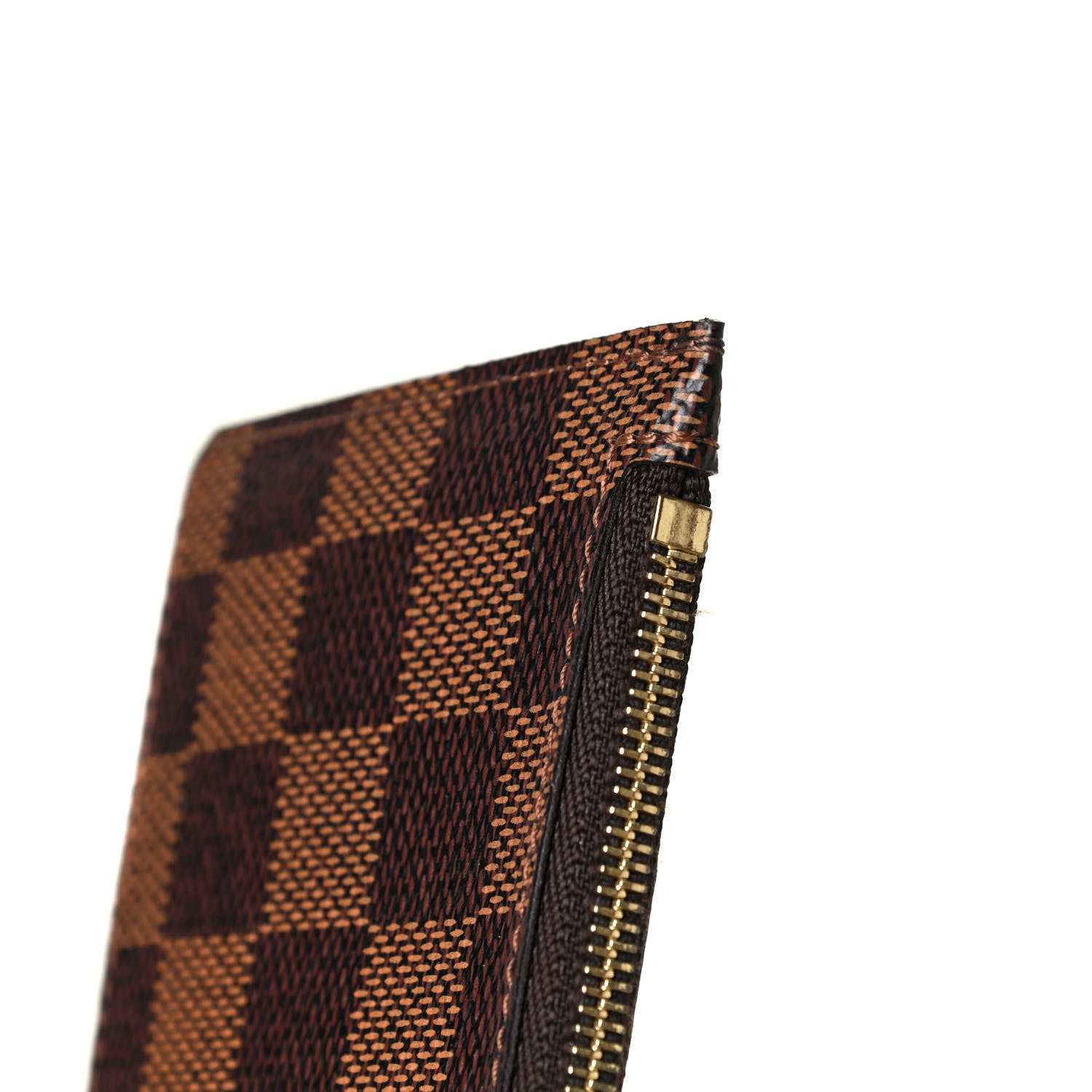 Louis Vuitton Damier Ebene Josephine Wallet Zippered Insert Red 4 of 5