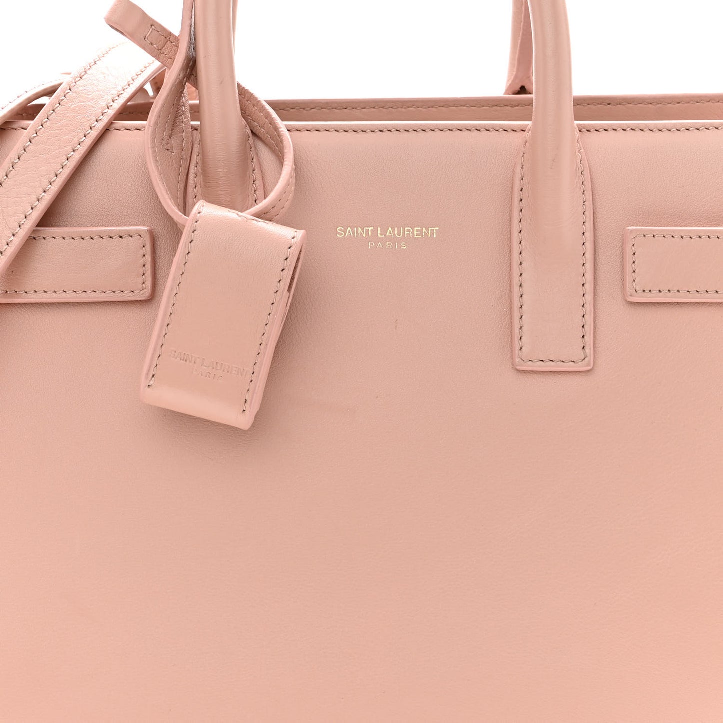 Calfskin Nano Sac De Jour Pale Pink