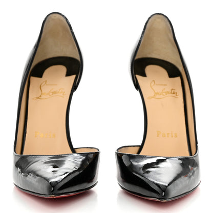 Christian Louboutin Patent Iriza 100 Pumps 37 Black 2 of 9