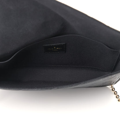 Louis Vuitton Empreinte Pochette Felicie Chain Wallet Black 7 of 13