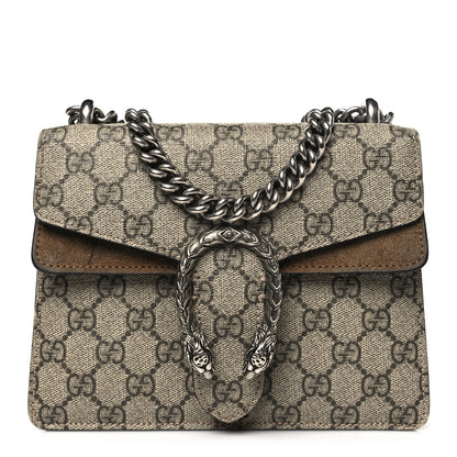Gucci GG Supreme Monogram Mini Dionysus Shoulder Bag Taupe 1 of 15