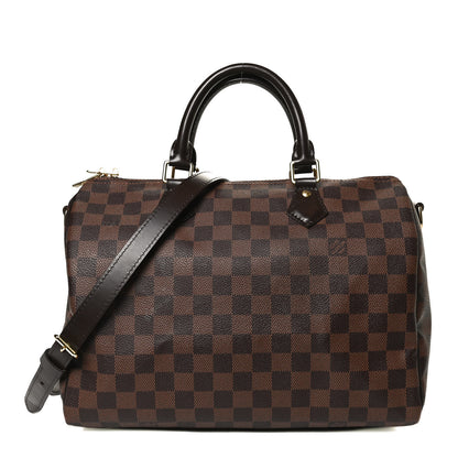 Louis Vuitton Damier Ebene Speedy Bandouliere 30 1 of 13