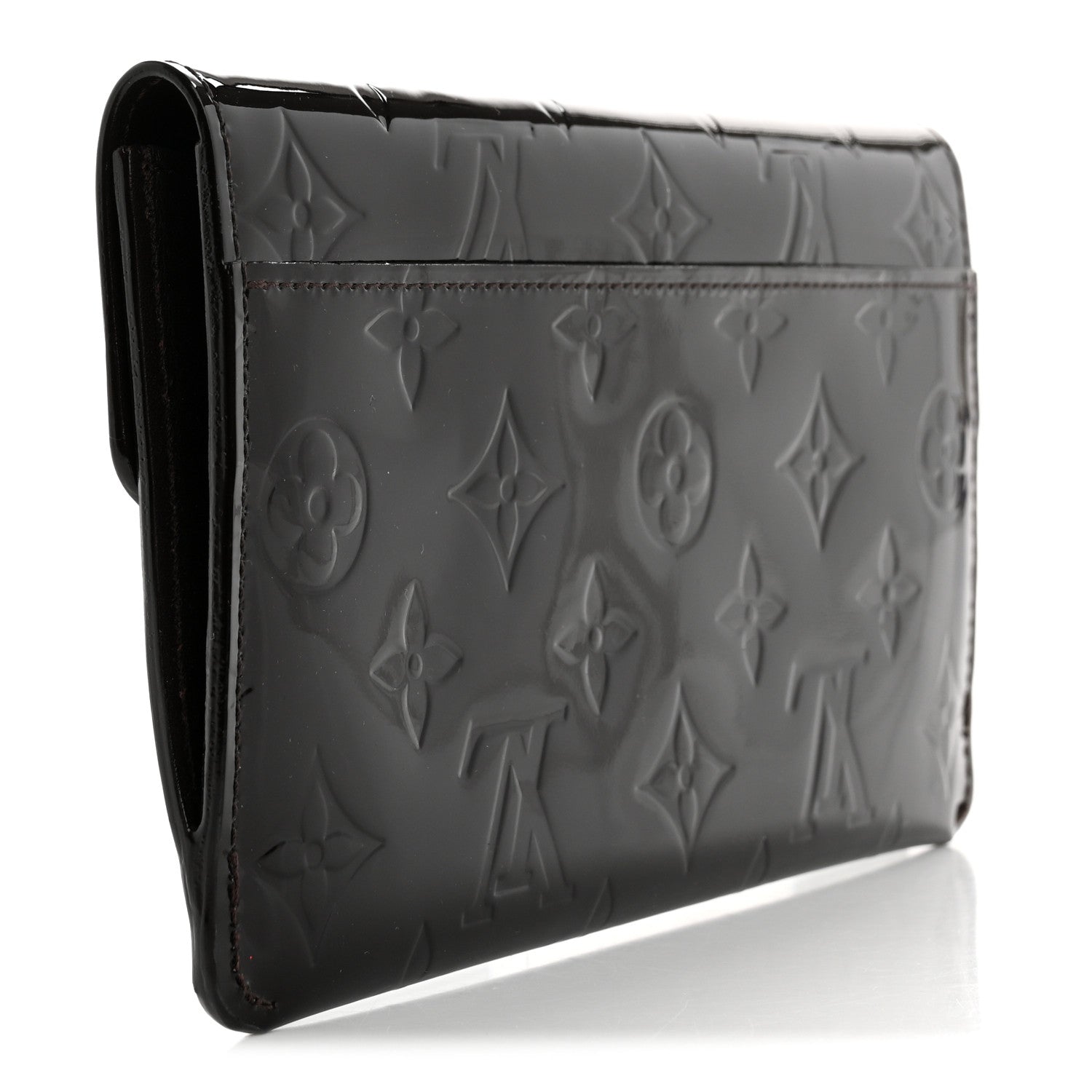 Louis Vuitton Vernis Jeanne Wallet Amarante 3 of 8