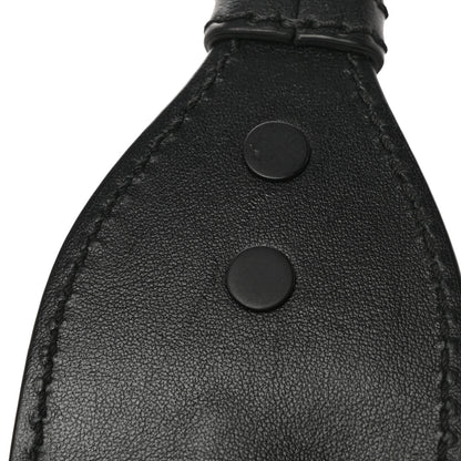 Christian Dior Canvas Embroidered Shoulder Strap Black Ultramatte 8 of 8