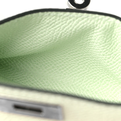 Hermes Swift Epsom Pocket Kelly Shoulder Strap Vert Fizz Mushroom 6 of 6